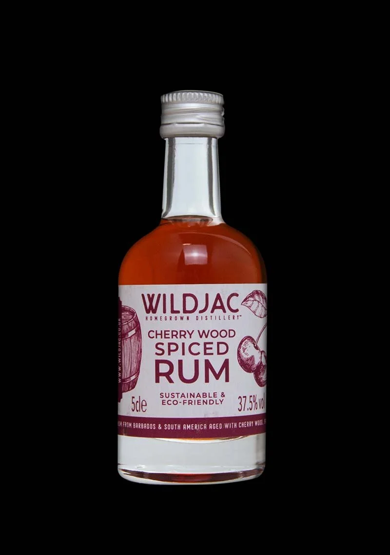 Wildjac Cherry Wood Spiced Rum (20 x 5cl, 37.5%) — The Rum Company